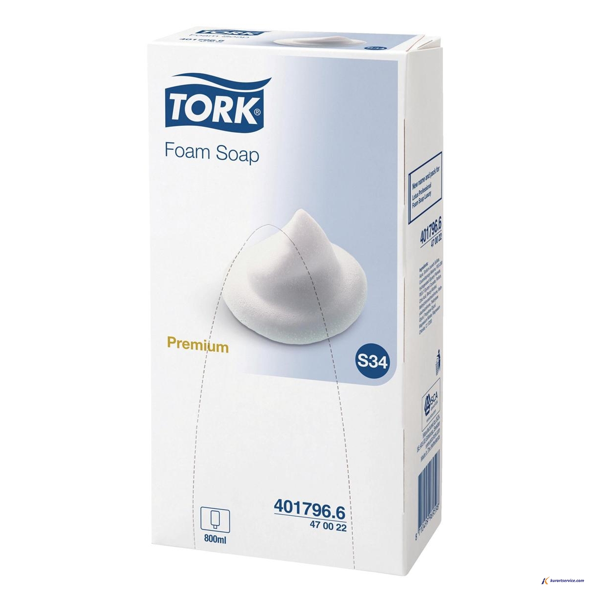 Tork Мыло-пена 0.8л 470026 S34 купить в интернет-магазине Курорт Сервис