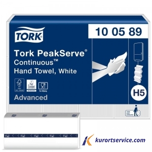 Tork PeakServe® листовые полотенца с непрерывной подачей 12 шт/кор